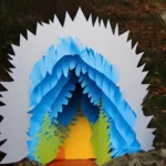 Jak zrobić papierową jaskinię