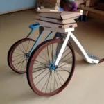 Jak zrobić rower z kartonu