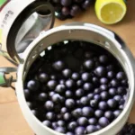 Jak zrobić sok z czarnych winogron